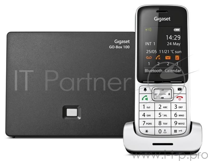 VoIP-телефон Gigaset S30852-H2721-S301 IP/Dect телефон SL450A GO RUS SILVER