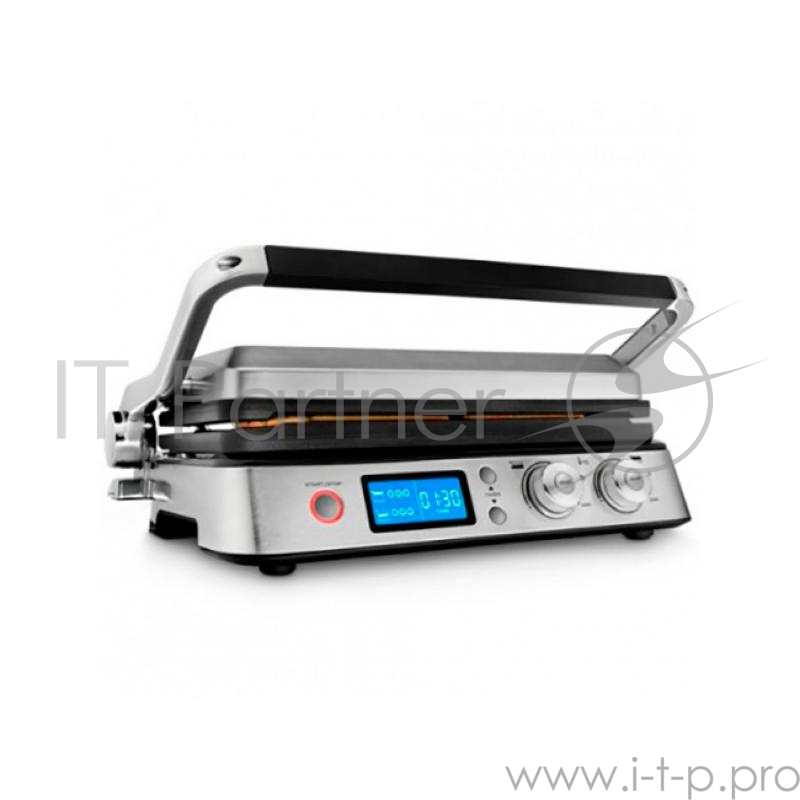 Электрогриль Delonghi CGH1030D 2000Вт серебристый