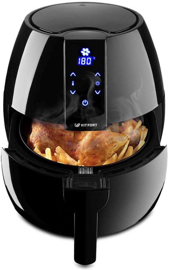 Аэрогриль Kitfort КТ-2203 1500Вт черный