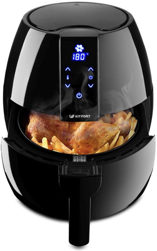 Аэрогриль Kitfort КТ-2203 1500Вт черный