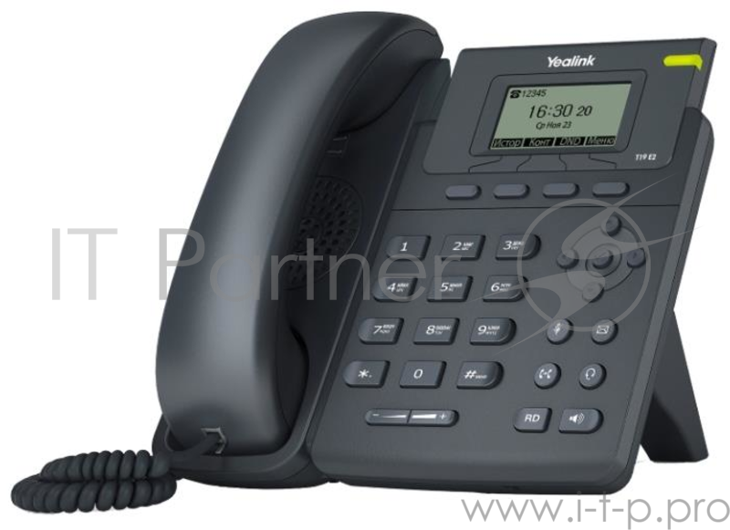 VoIP-телефон YEALINK SIP-T19 E2 SIP-телефон, 1 линия