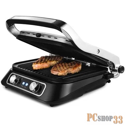 Электрогриль Kitfort КТ-1652 2100Вт черный