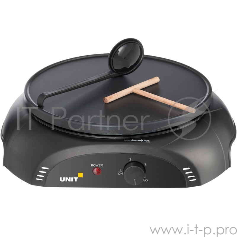 Блинница UNIT UGP-40, 1000Вт, две сменные жарочные панели