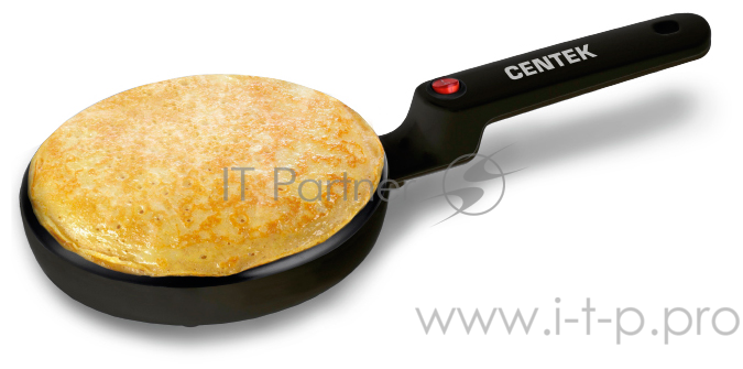 Блинница погружная Centek CT-1455, 800 Вт., D 20 см., ЧУДО-БЛИННИЦА, антипригарное покрытие