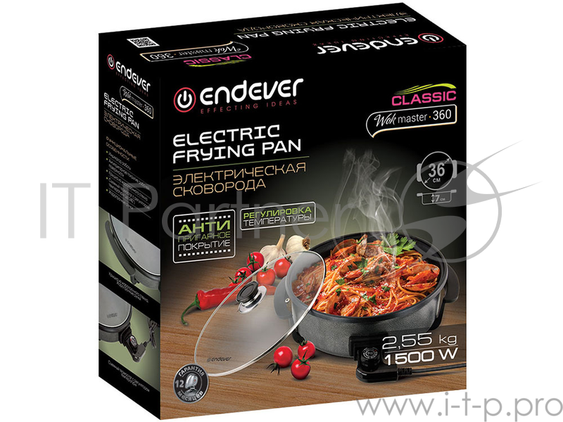 Электрическая сковорода Endever Wokmaster 360
