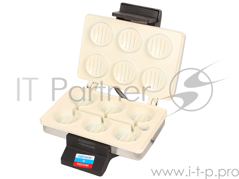 Вафельница Лакомка - котлетница ЭК-1 (1000 Вт., керамическое покрытие., цвет. упак. г. Челябинск)