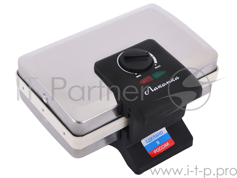 Вафельница Лакомка - сосисочница ЭС-1 (1000 Вт., керамическое покрытие., цвет. упак. г. Челябинск)