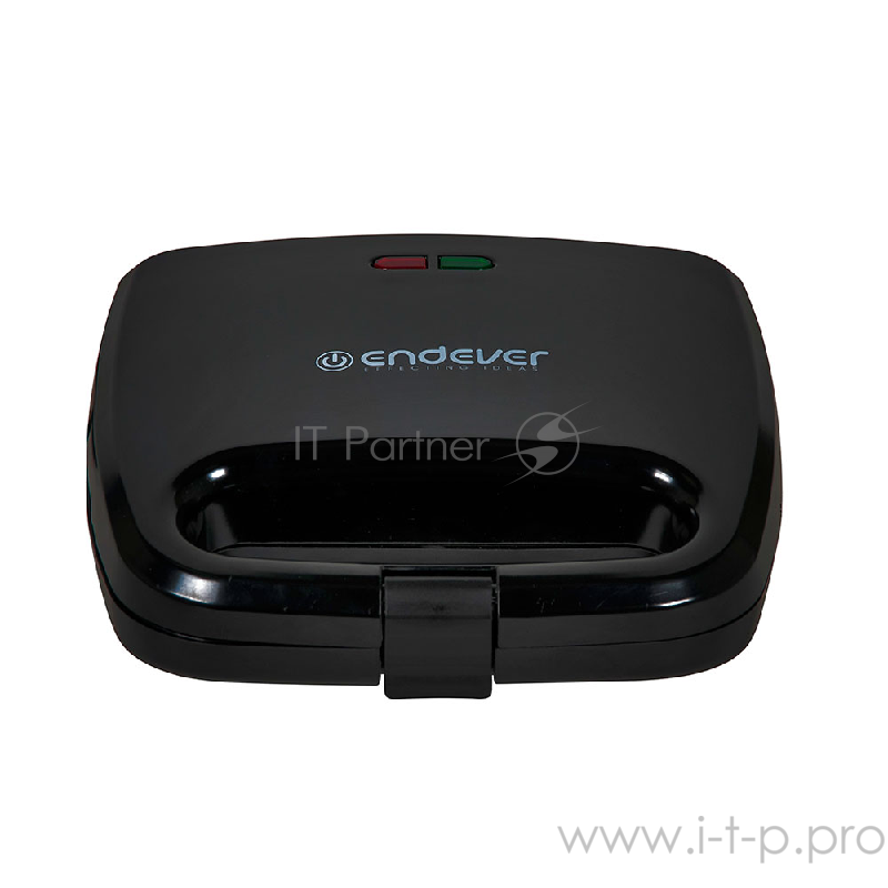 Электроростер для приготовления сэндвичей Endever Skyline SM-25, чёрный, 800Вт, до 4-х сэндвичей