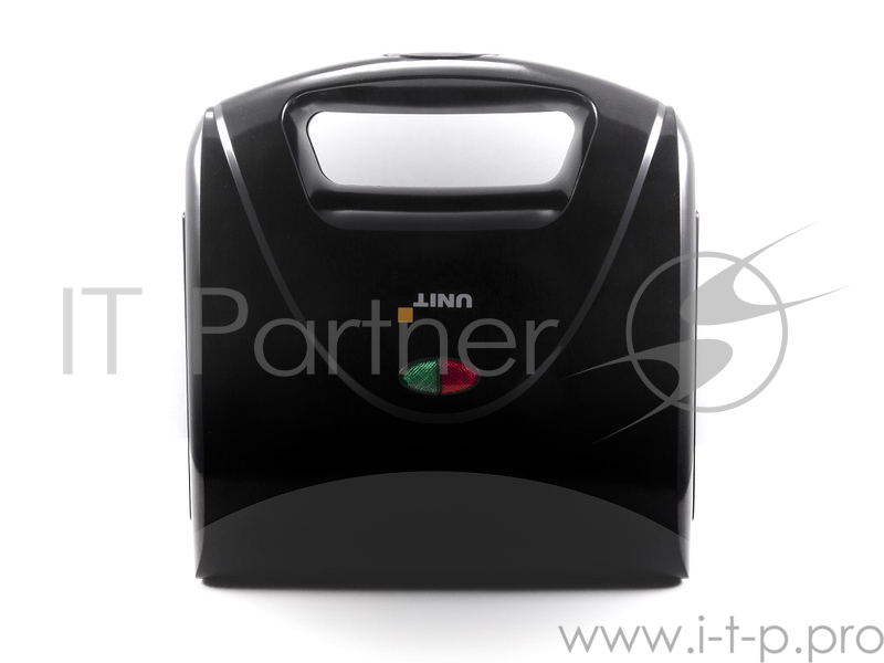 Чудо-Пекарь (3 в 1) UNIT UDM-3010, 1000Вт, Три комплекта сменных панелей (Сэндвич, Бельгийские вафли, Гриль), Цвет: Чёрный