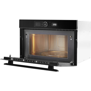 Встраиваемые микроволновые печи Whirlpool Встраиваемые микроволновые печи Whirlpool/ .31л, центральный программатор с 2-мя LCD-дисплеями, электронное управление, 8 уровней мощности, 6th Sense, гриль, функция Crisp™, Jet Start, Jet