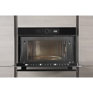 Встраиваемые микроволновые печи Whirlpool Встраиваемые микроволновые печи Whirlpool/ .31л, центральный программатор с 2-мя LCD-дисплеями, электронное управление, 8 уровней мощности, 6th Sense, гриль, функция Crisp™, Jet Start, Jet