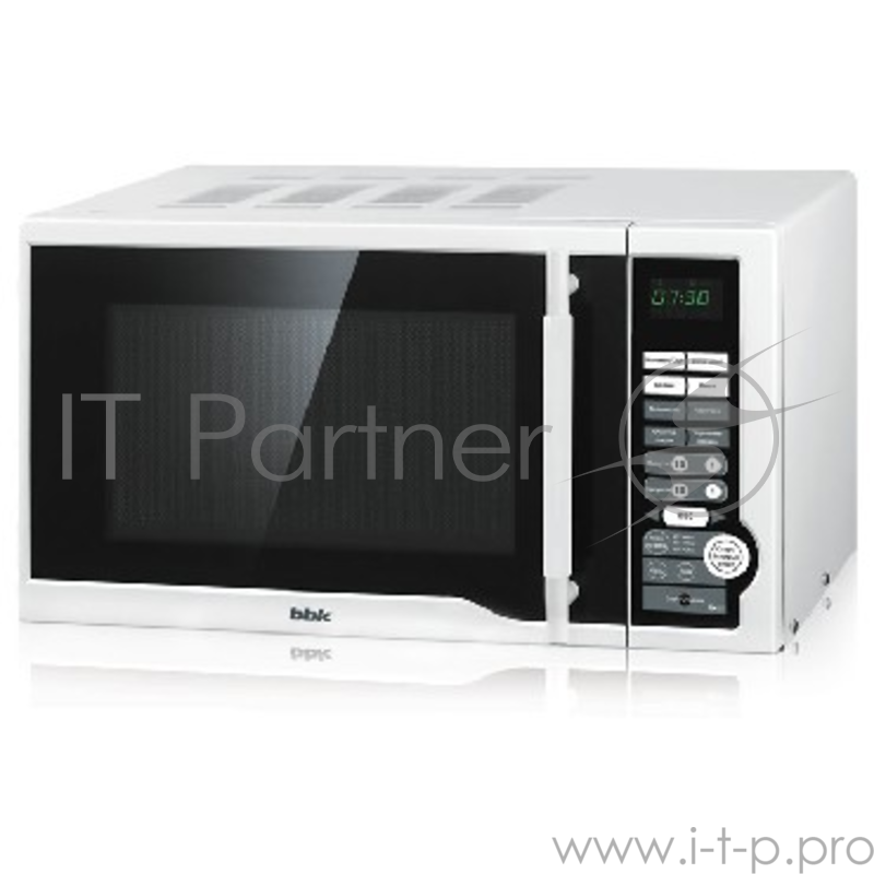 Микроволновая Печь BBK 20MWS-770S/W (соло) белый, Вт 700, 20 л., электронное управление