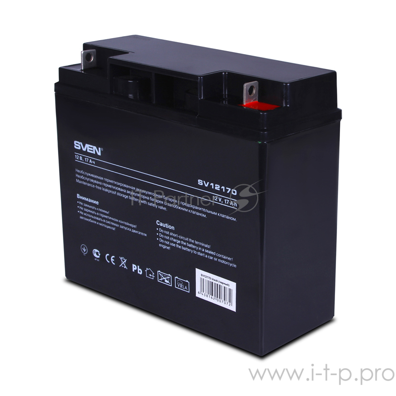 батареи Sven SV12170 (12V 17Ah) батарея аккумуляторная