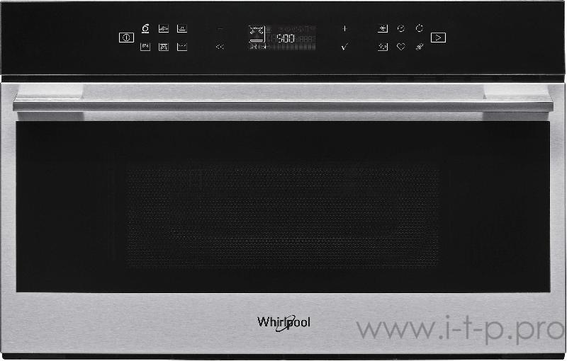 Микроволновая печь Whirlpool W7 MD440 31 л., 1000 Вт, сенсорное упр., гриль, цвет: нержавеющая сталь