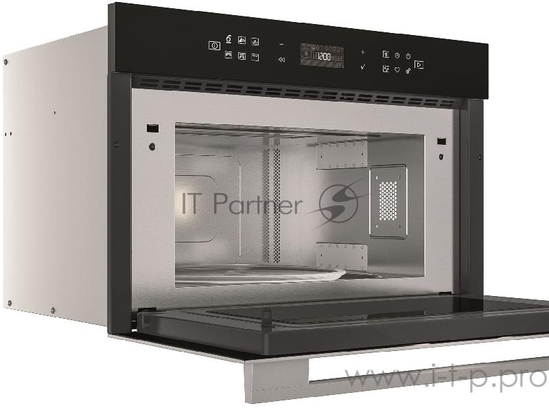 Микроволновая печь Whirlpool W7 MD440 31 л., 1000 Вт, сенсорное упр., гриль, цвет: нержавеющая сталь