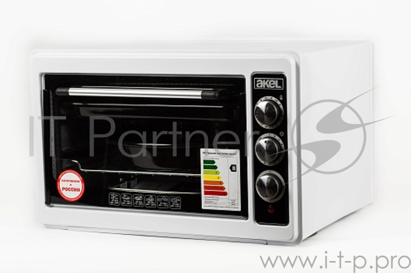 Жарочный шкаф AKEL AF-730 белый, 36 л, терморег., таймер, ТЭН повышенной мощности