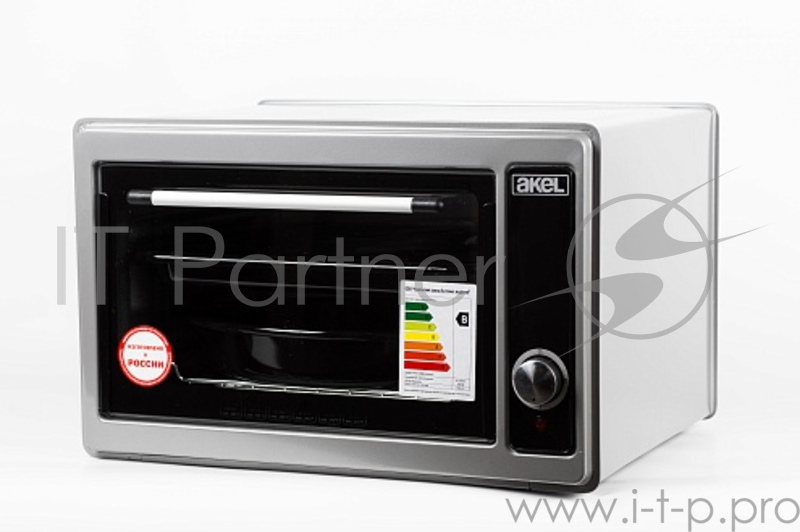 Жарочный шкаф AKEL AF-710 металлик, 36 л, ТЭН повышенной мощности