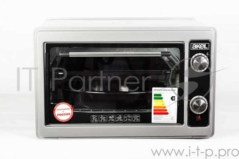 Жарочный шкаф AKEL AF-720 металлик 36 л, терморег., ТЭН повышенной мощности