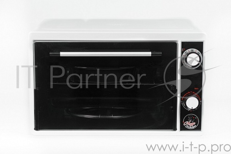 Жарочный шкаф ЧУДО ПЕКАРЬ ЭДБ-0122 (сереб металлик, 39 л, терморегулятор, новый прочный корпус, толстый нержавеющий ТЭН повышенной мощности)