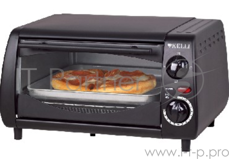 печь KELLI KL-5084 Электропечь-ростер 800Вт. Объем 10л. Для приготовления гриля, выпечки и подрумянивания. 3 режима нагрева: верхний, нижний, комбинированный. Таймер: 15 минут. Антипригарное внтуреннее покрытие. Сигнал об окончании приготовления. Ква