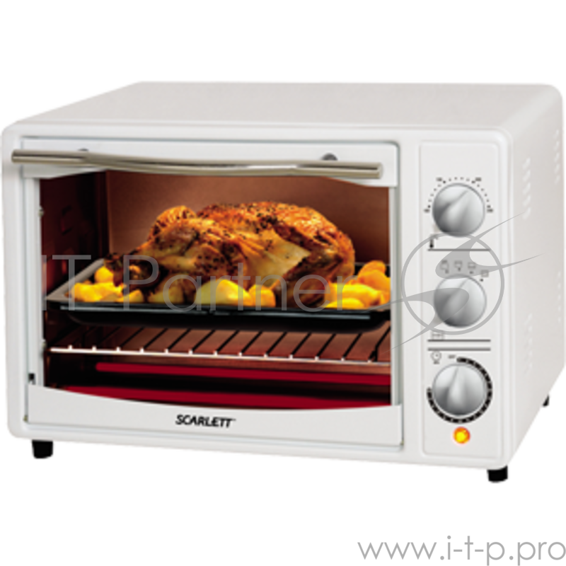 Мини-печь Scarlett SC-EO93O11 белый (18л, гриль)