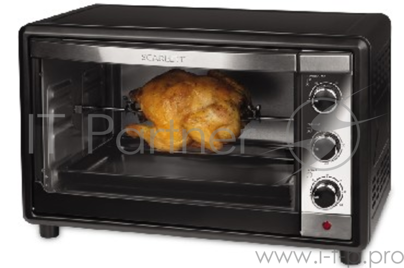 Мини-печь Scarlett SC-EO93O17 35л. 1600Вт черный