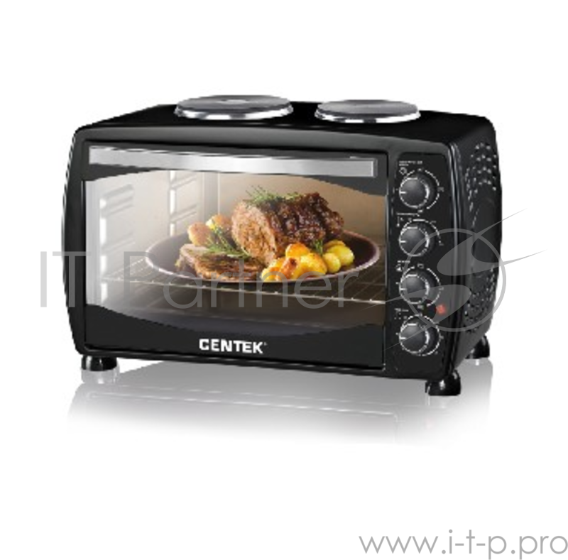 Мини-печь Centek CT-1531-42 PLATE черный