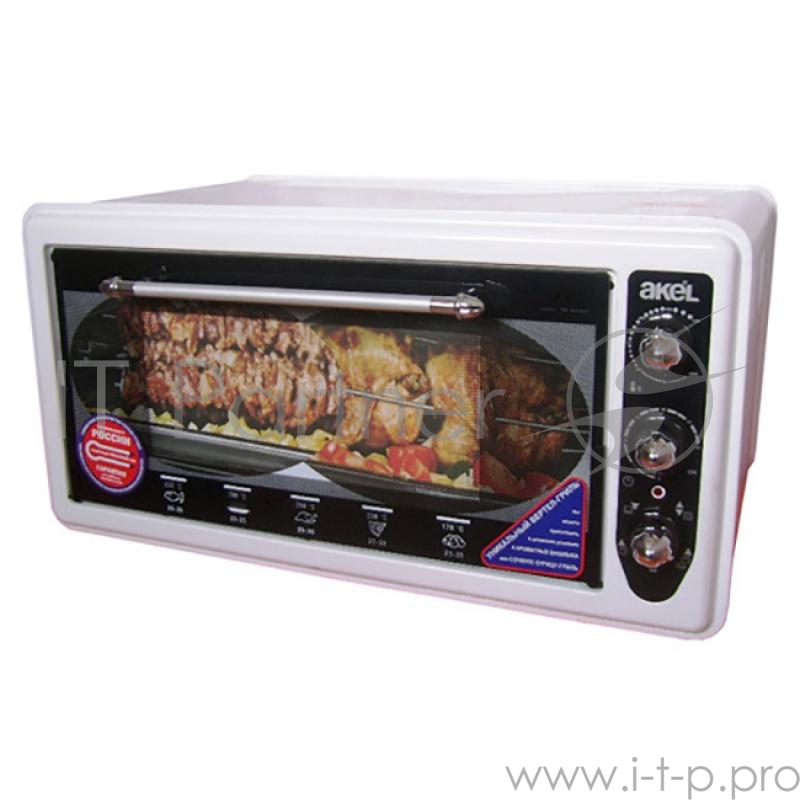 Мини-печь Akel AF-940 металлик