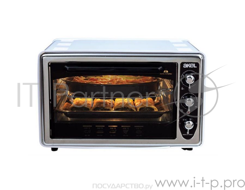 Мини-печь Akel AF-740 металлик