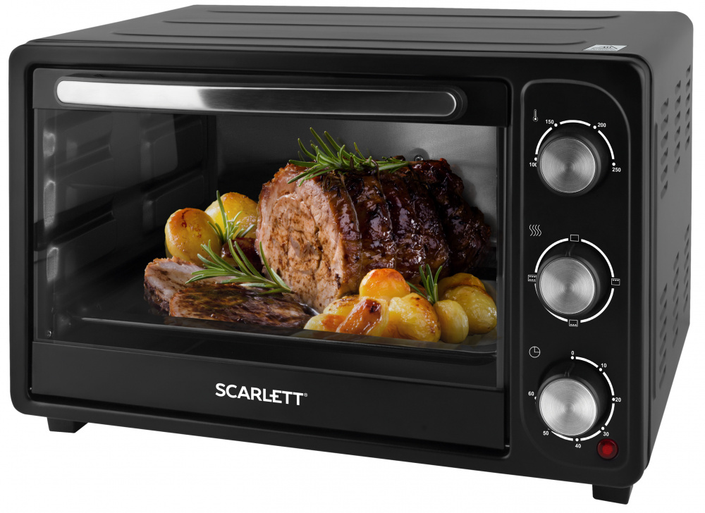 Мини-печь Scarlett SC-EO93O20 42л. 1600Вт черный