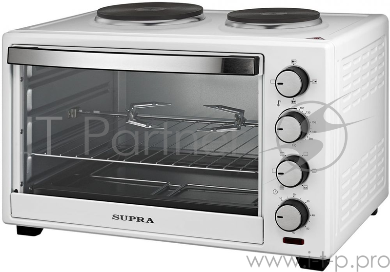 Мини-печь Supra MTS-324 32л. 1600Вт белый