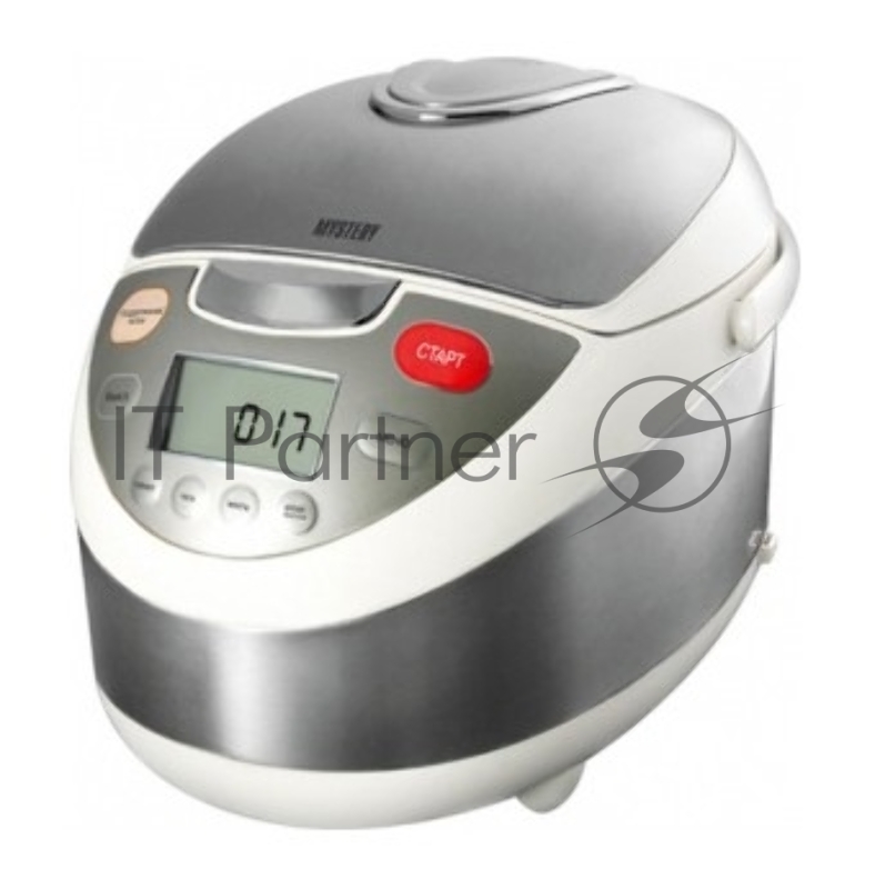 Мультиварка Mystery MCM-1010 5л 900Вт серебристый/белый