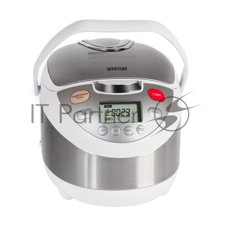 Мультиварка Mystery MCM-1010 5л 900Вт серебристый/белый