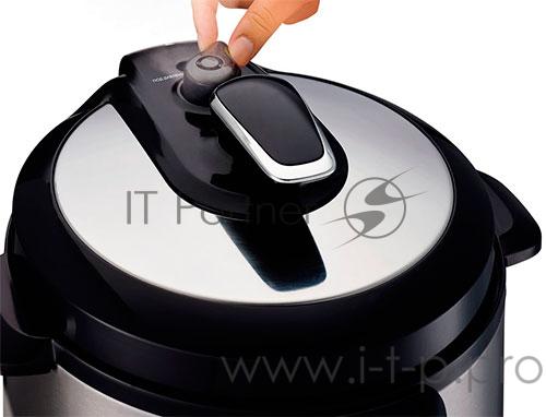 Мультиварка-скороварка Moulinex CE500E32 5л 1000Вт серебристый/черный