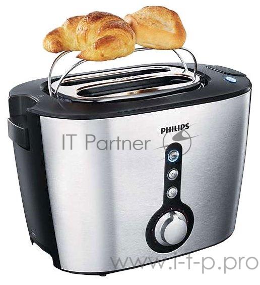 Тостер Philips HD2636/20 1000Вт серебристый