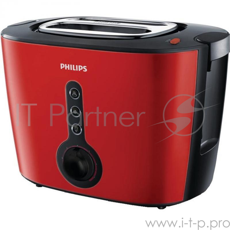 Тостер Philips HD2636/40 1000Вт красный