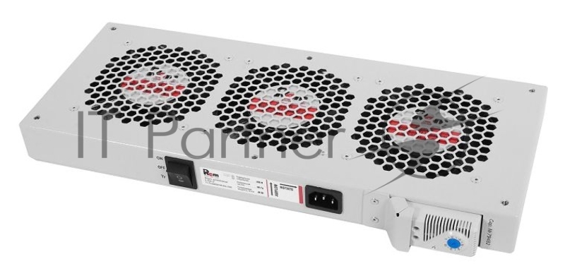 Аксессуар ЦМО Модуль вентиляторный, 3 вентилятора с терморегулятором R-FAN-3T