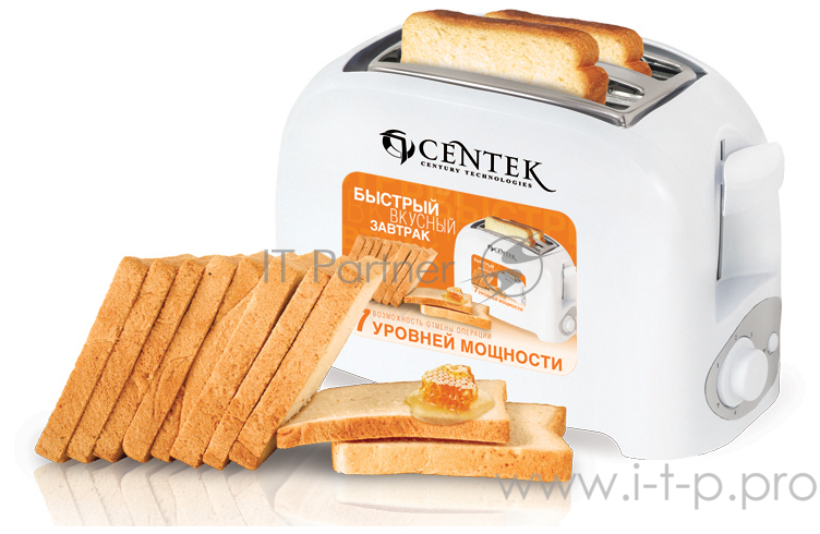 Тостер СТ-1420 (белый) 750 Вт, 7 уровней