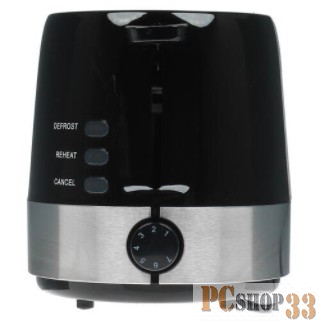 Тостер Gorenje T850BK 850Вт черный/серебристый