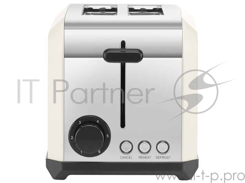 Тостер UNIT UST-018, Нерж. сталь, 750Вт, регулятор, цвет - Бежевый