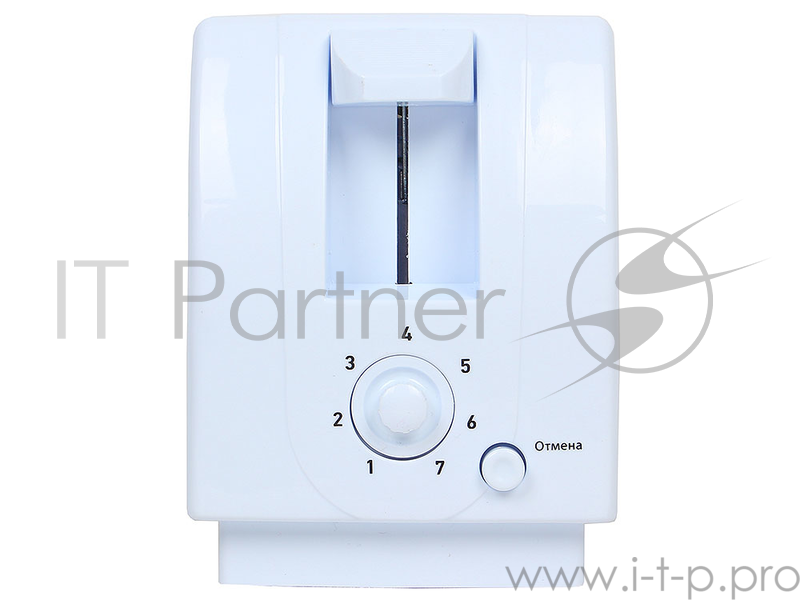 Тостер электрический Endever Skyline ST-109, 850 Вт, 7 регулировок поджаривания, 2 отсека, механическое управление, автоматический выброс тостов