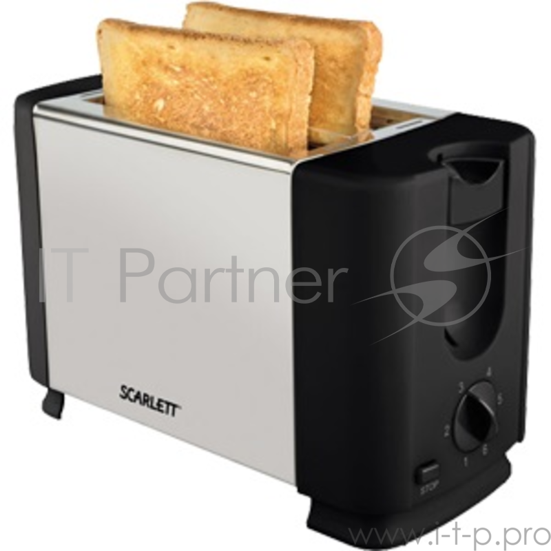 Тостер Scarlett SC-TM11012 700Вт серебристый/черный