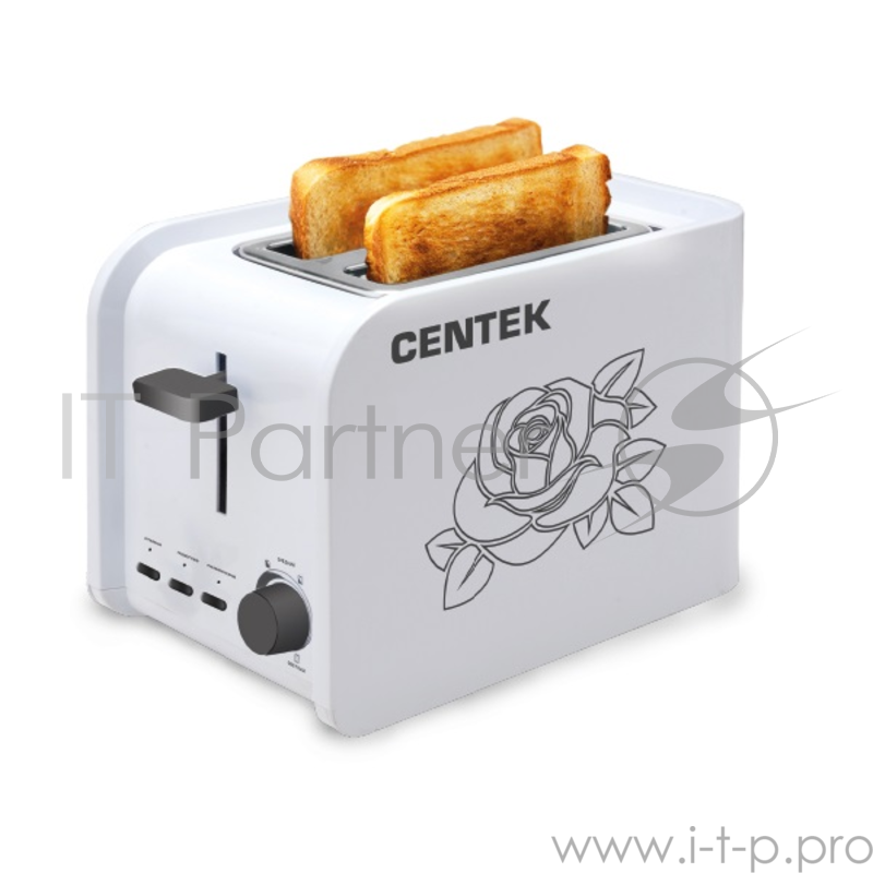 Тостер Centek СТ-1427 белый
