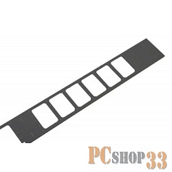 Аксессуар ЦМО Организатор коммутационных шнуров 19'', 42HU, 150x12x1867(ШхГхВ), вертикальный, для шкафов, черный BKO-M-42.150-9005