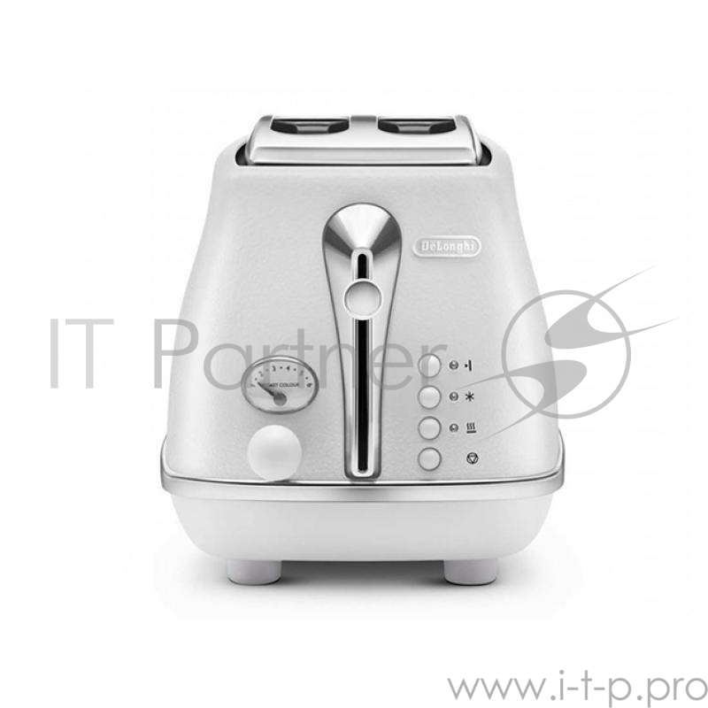 Тостер DeLonghi CTOE 2103 W, 900Вт, белый
