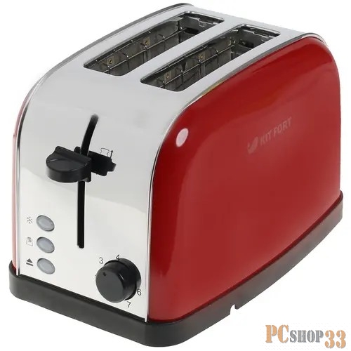 Тостер Kitfort КТ-2014-3 850Вт красный