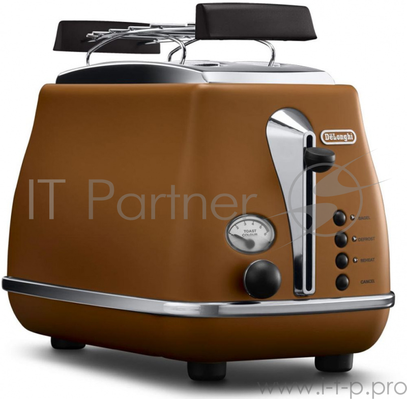 Тостер Delonghi CTOV2103.BW 900Вт коричневый