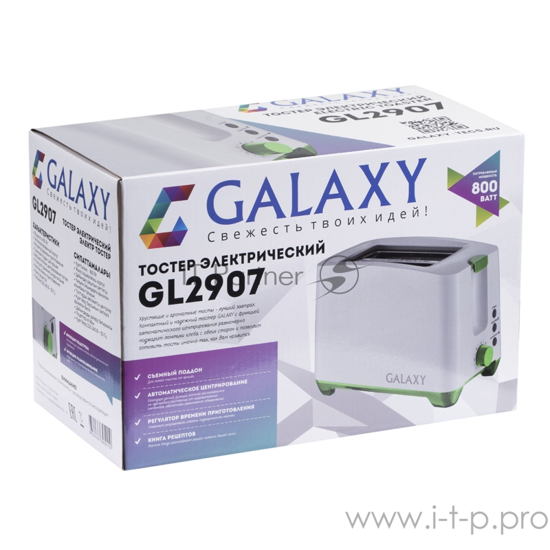 Тостер электрический Galaxy - GL 2907