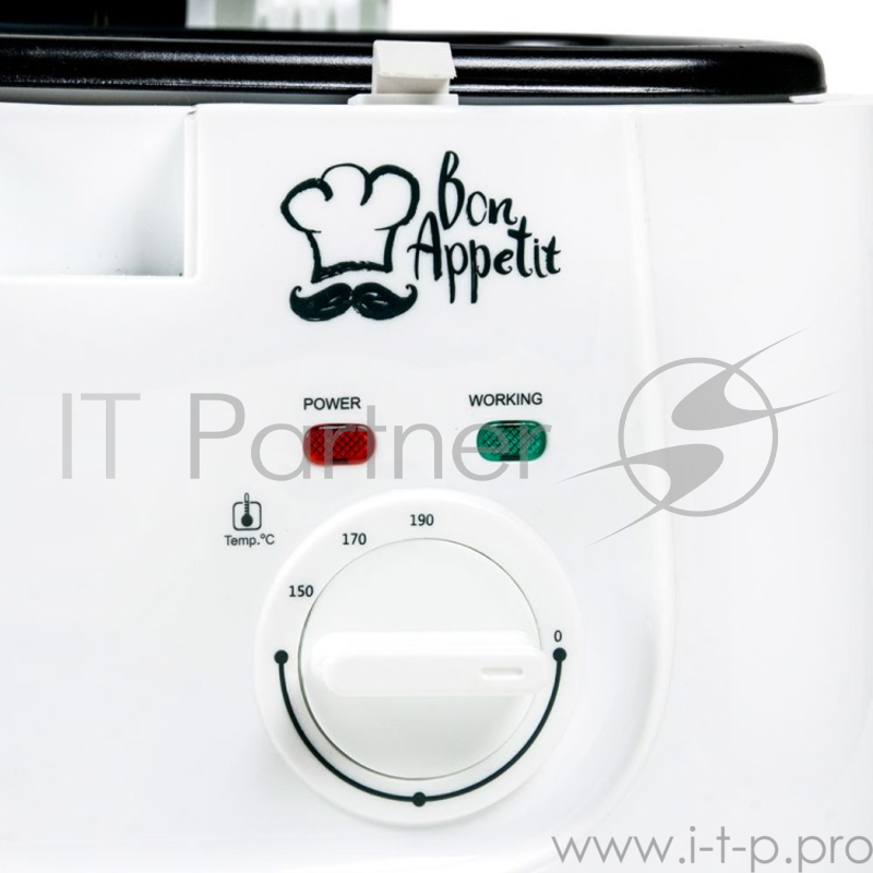 Фритюрница Endever Skyline FR-111, белый, 1800Вт., объем 2,5л., антипригарное покрытие