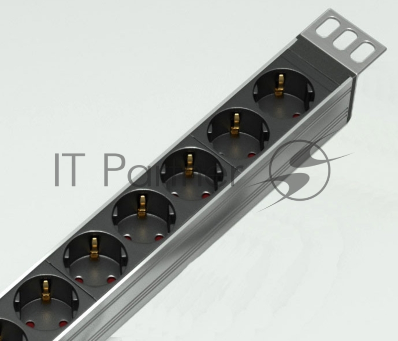 Аксессуар ЦМО Вертикальный блок розеток Rem-16 с выкл., 15 Shuko, 10 C13, вход IEC 60320 C20 16A, алюм., 42-48U (R-16-15S-10C13-V-1820)